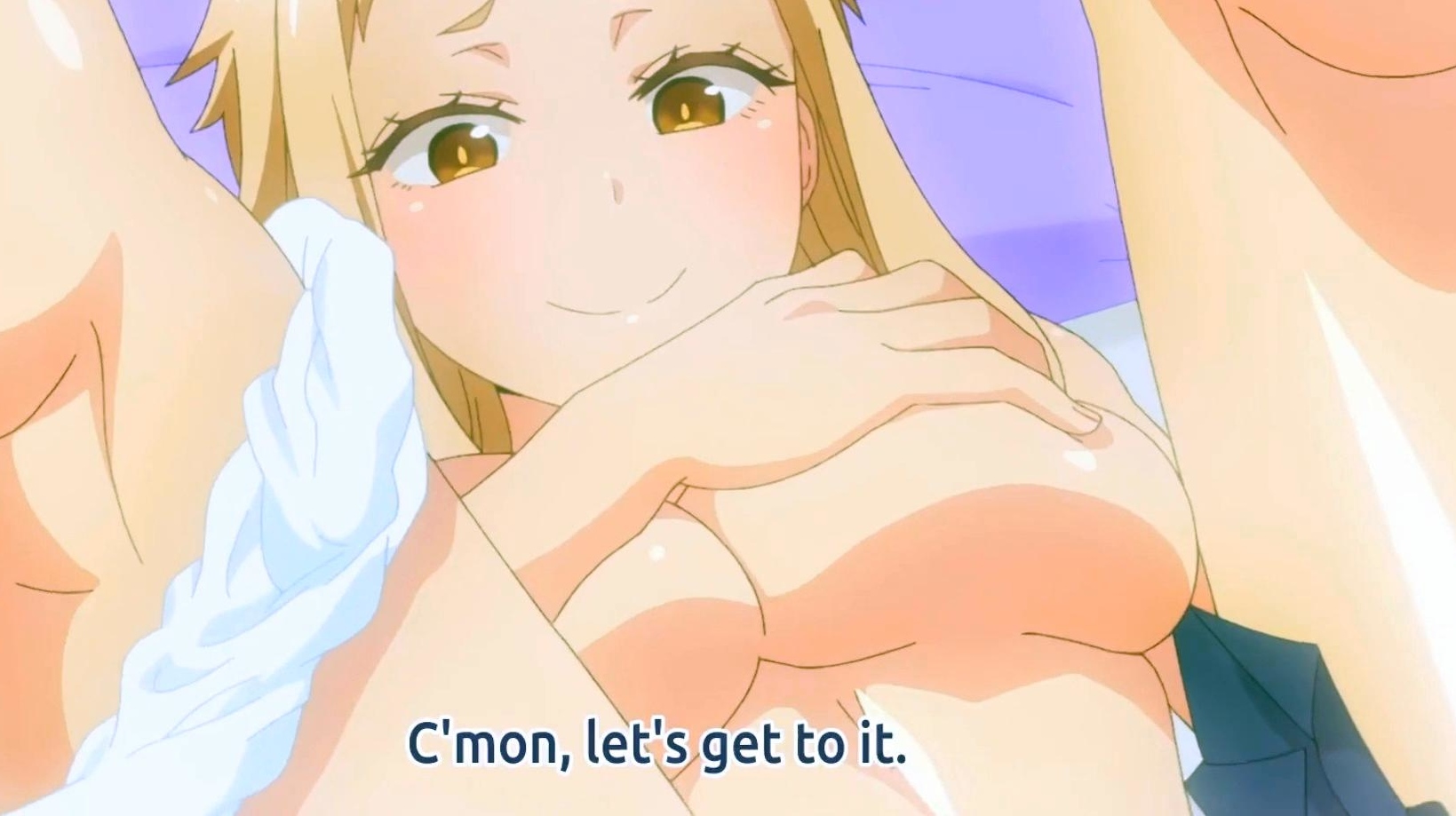 Shy couple fears being caught as he goes all in - HENTAI ENG