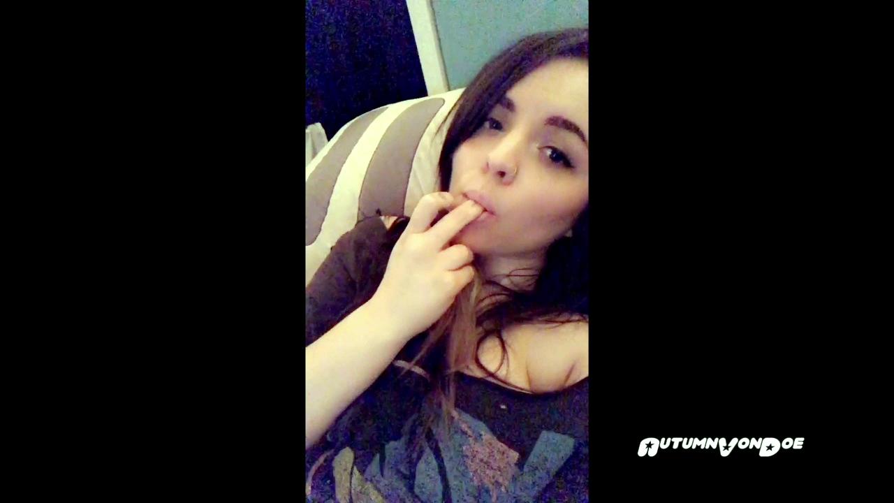 autumnvondoe snapchat cum show