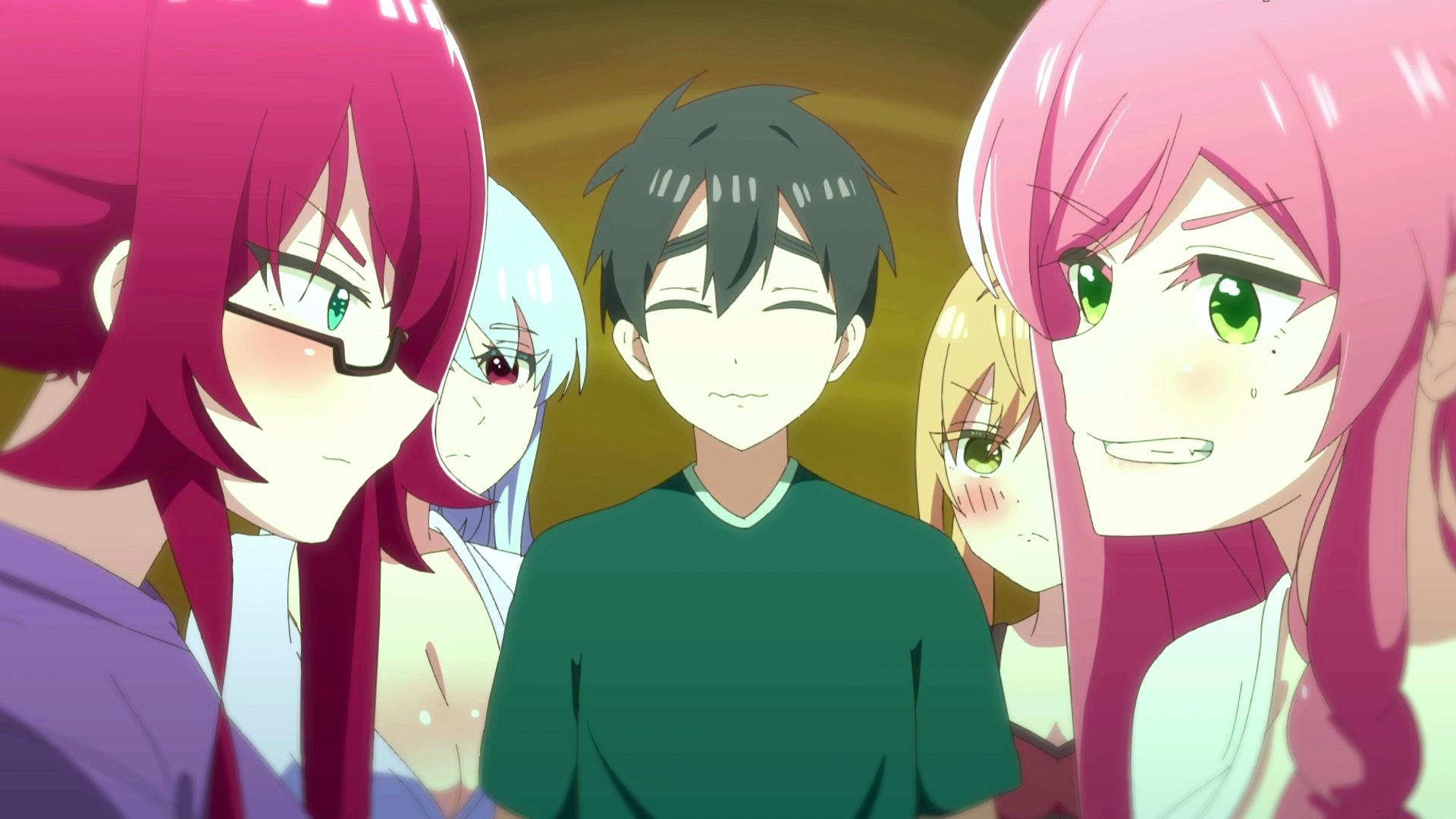 When 10 Girlfriends Fall Completely in Love (Anime Hentai)