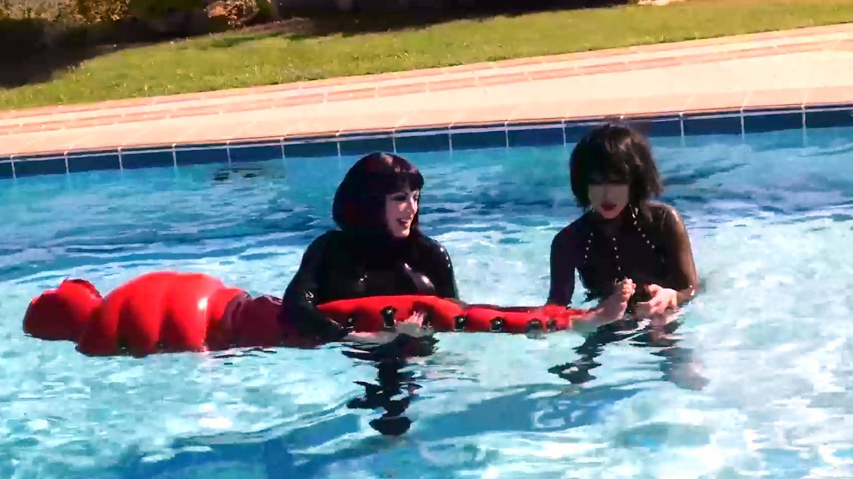 TANGENTOD Latex Pool Float Play