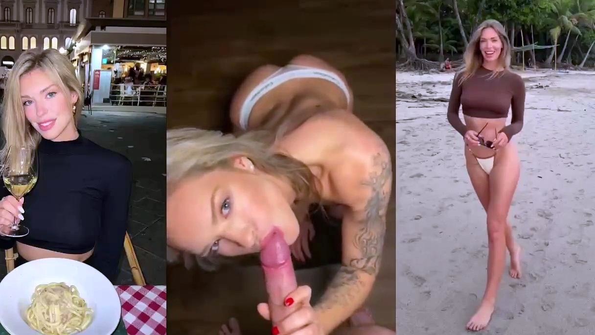 Eline A Stunning German Blonde Expanding Her Modeling