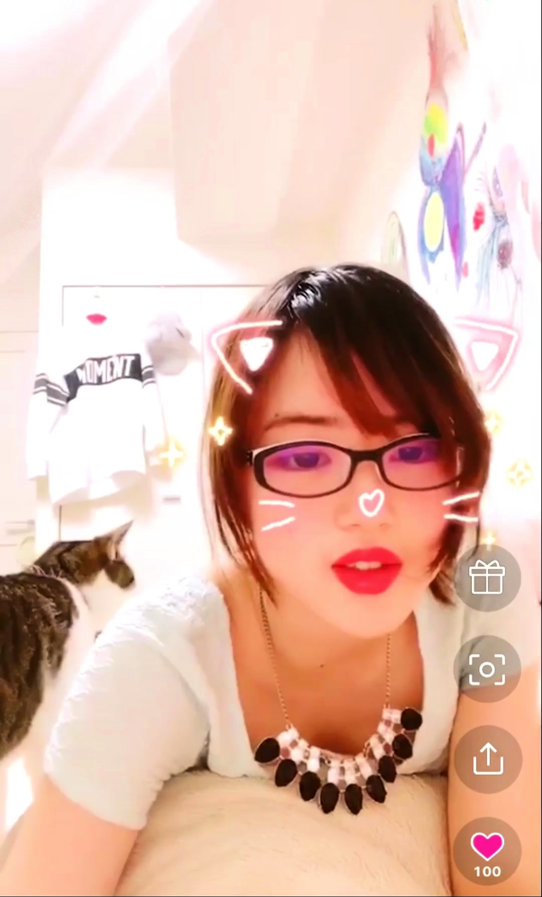 Lewd amateur brunette teen meg davis webcam masturbation