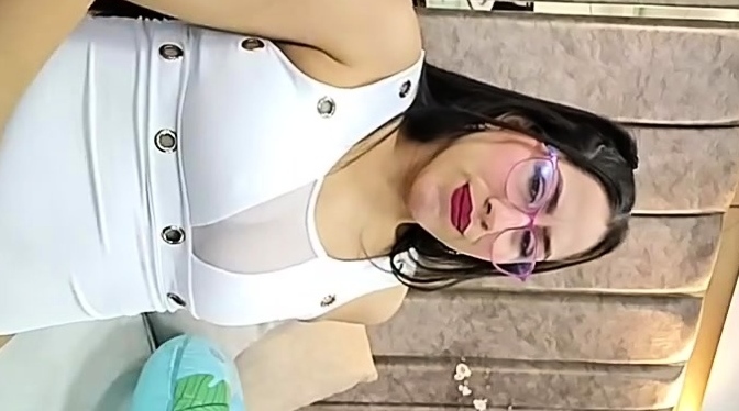 Hottest brunette solo webcam masturbation 2
