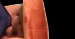 Amateur striptease and Solo masturbation