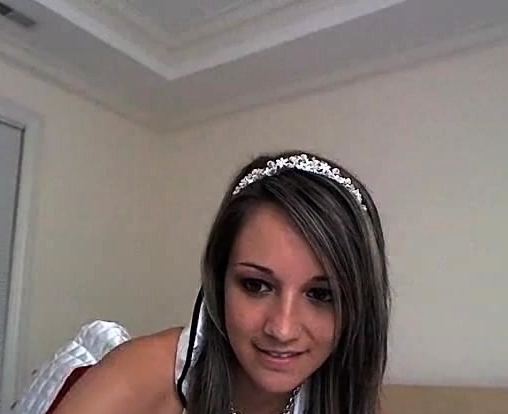 Amateur striptease and Solo masturbation