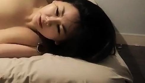See how this Asian babe with big boobs