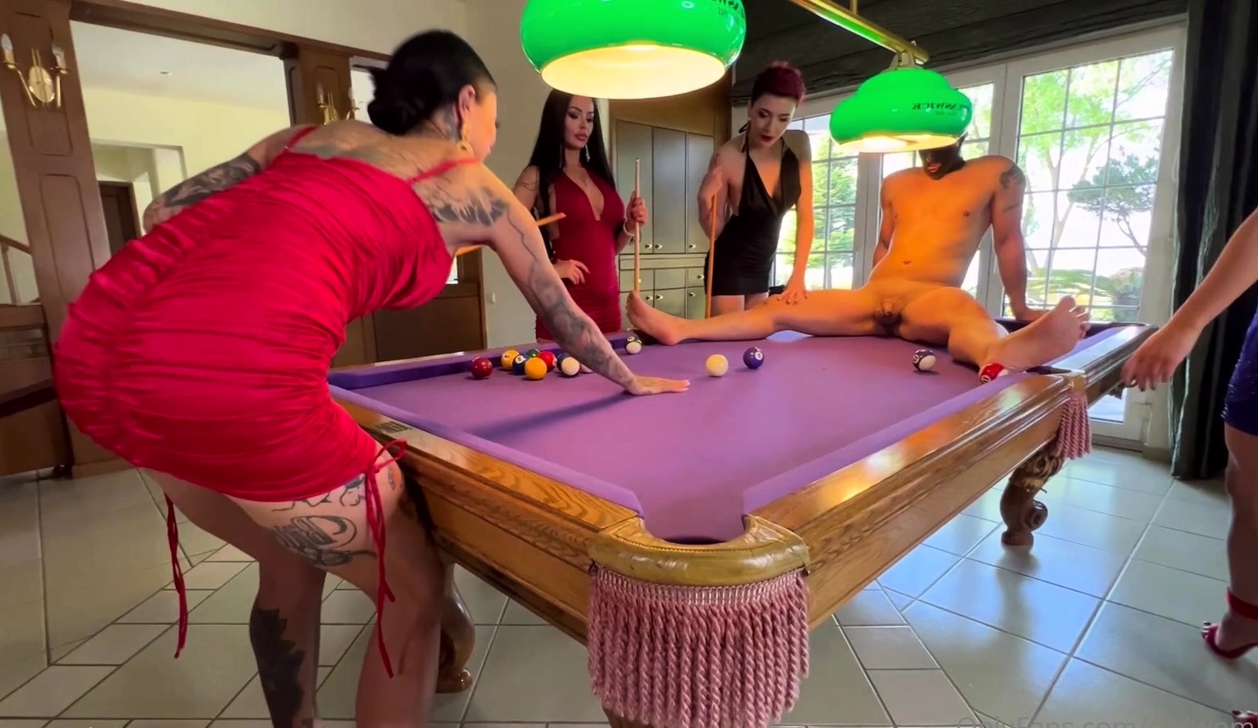 Hot MILF group sex