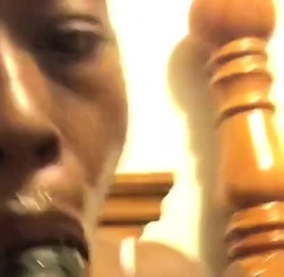 Sucking a Huge Dildo, Dreaming of Daddy