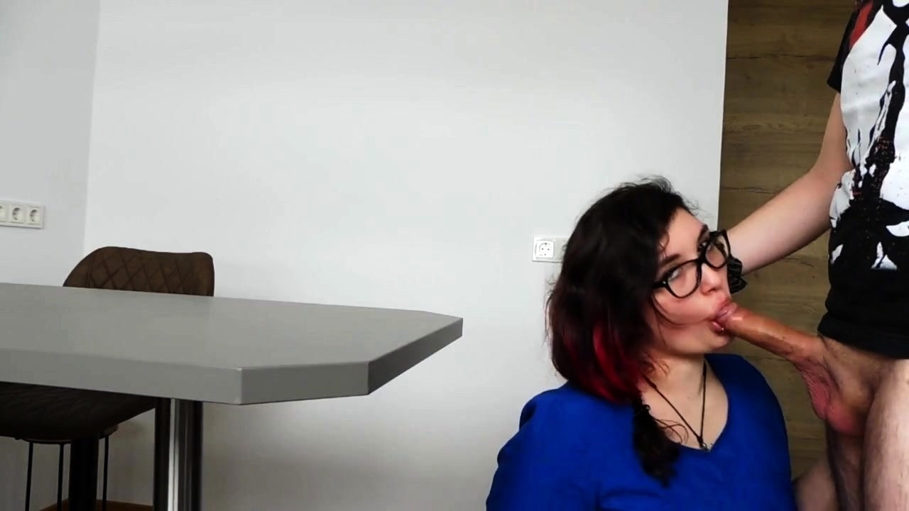 Teen Role-Playing as Nerdy Nurse Gets Rough Throat-Fuck and