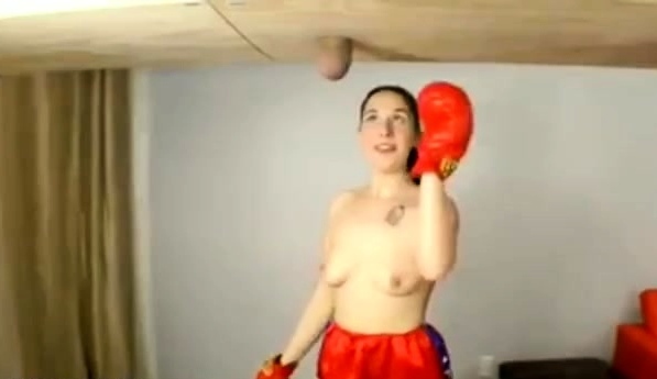 Ballbusting Foot Tara Tied Lovin Boy Smackers