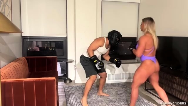 Denise Anders Femdom Fantasy - Ultimate Beatdown Muscular
