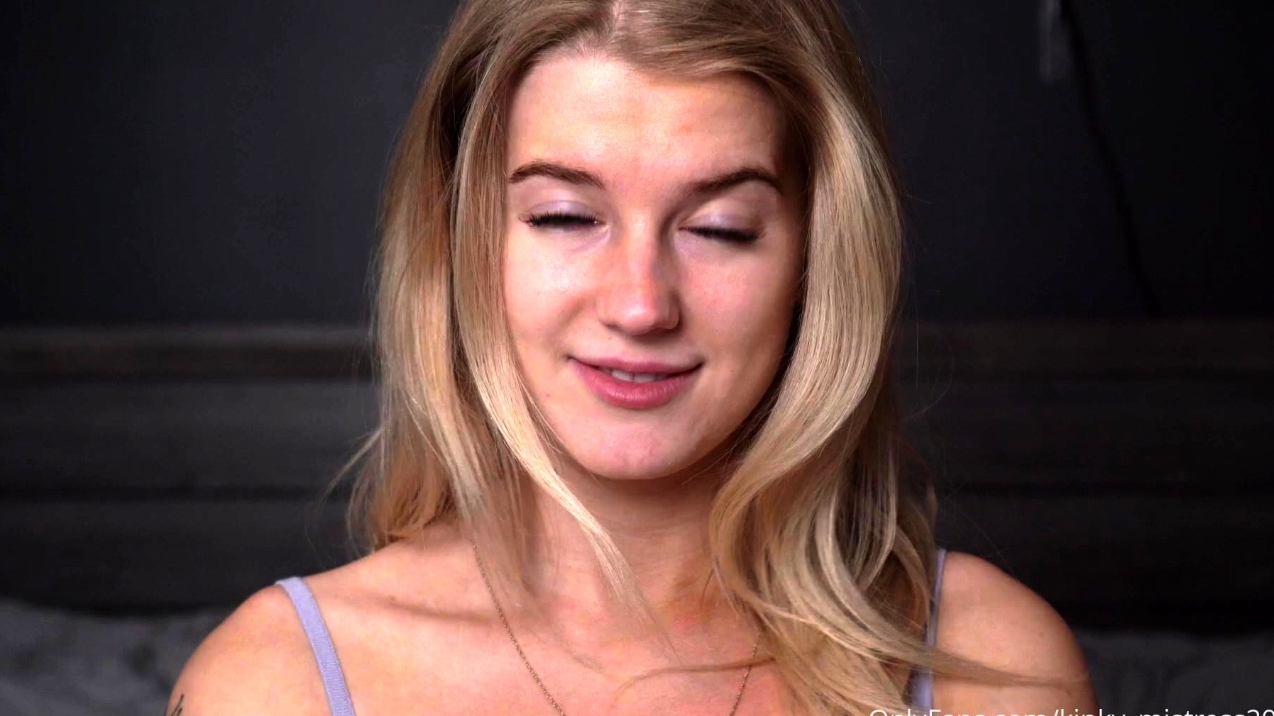 Horny Blonde In Solo Masturbation