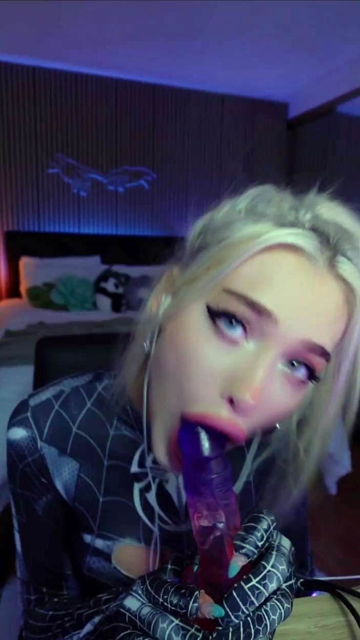 Ariesiatv Spidergirl ASMR JOI And Dildo Sucking Onlyfans