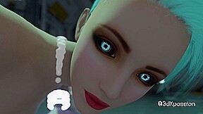 Nexus-3 Kryon Backdoor. Best sex with female android in sci-fi corridor