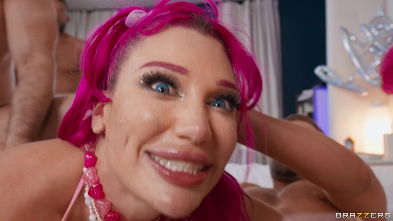 Eddie Jaye, Alex Mack And Mick Blue - Lilys Epic Birthday Gangbang