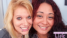 LICENSED TO LICK - Lexi LaRue Going Down On Dyke Jada Silk