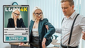 LOAN4K. Slutty Daruma Rai is starting her business with hard anal fuck with a lo