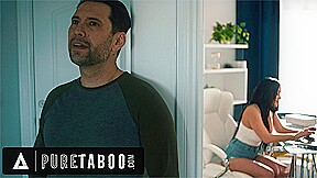 PURE TABOO Controlling Man Makes Sure Unemployed Roommate Jennifer White Keeps D