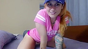 Goddess green eyed pink joi