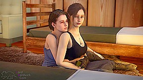 Jill Valentine and insatiable Claire Redfield Refuge