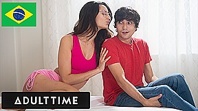 ADULT TIME - Eliza Ibarra Puts Wrong Glasses Fucks Her Stepbro Instead Of BF POR
