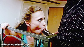Tiny Asshole Stretched by Massive Black Cock - MMM100