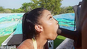 After her eyes landed on my arousal, my stepsister was unable to resist engaging