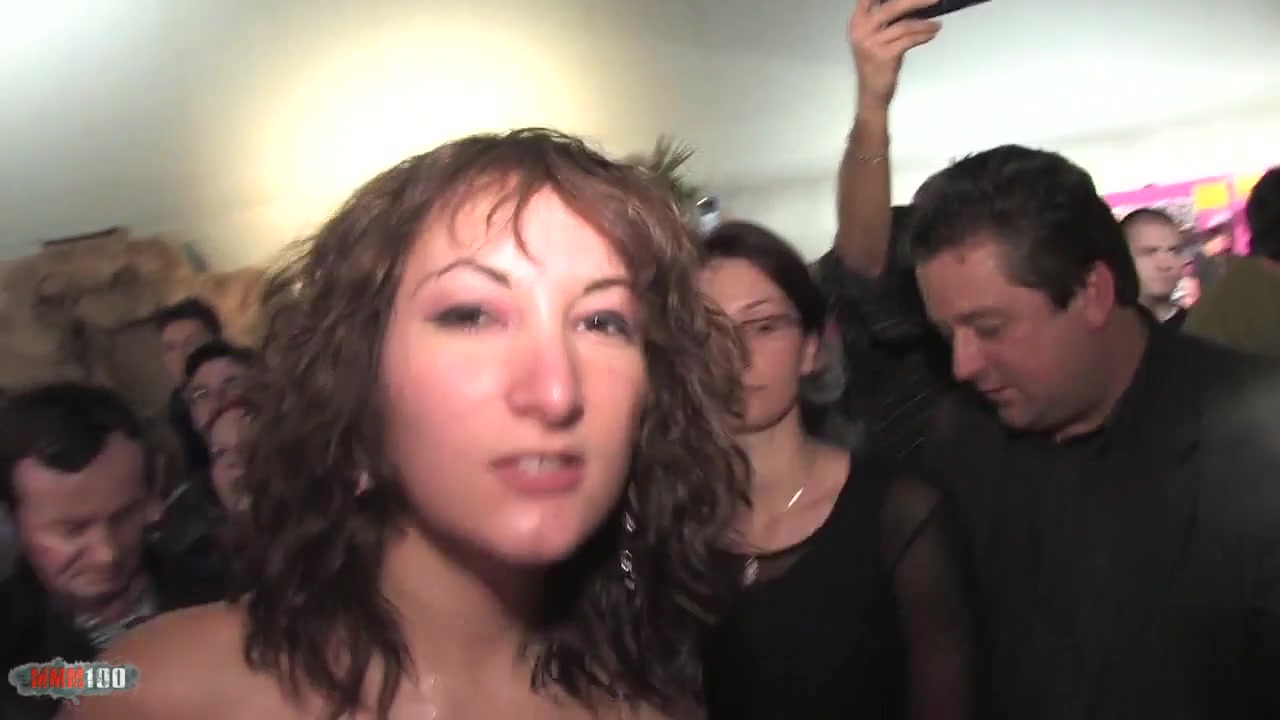Exhibition of MMM100 girls at the erotic salon of Mulhouse - MMM100