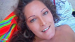 Vayana gets fucked and ass fucked on the beach - MMM100