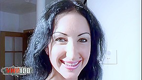 A big Hungarian cock in Ana Martin's elastic ass - MMM100