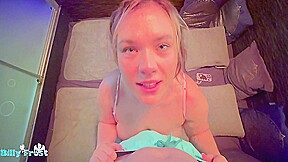 Risky Deepthroat In Spa Room - Anja Amelia