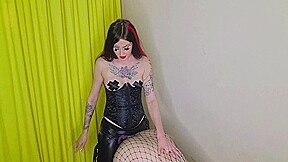 Mistress Nika Owns Your Locked Hole Deep Strap-on Ruination For My Chastity Slav