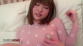 Naughty Asian Cutie Yuri Hyuga Uses Dildo Over Her Holes Seductively