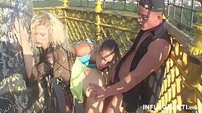 Valeria Jones And Markus Waxenegger - Horny Babes Gets Fucked In Public Orgy