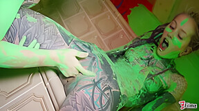 Lily Lu - Alternative Girls Lesbian Play, Tattoo Dreadhead Teens 18+ Color Play
