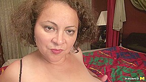 A voluptuous housewife named Marie Black, who possesses large breasts and engage